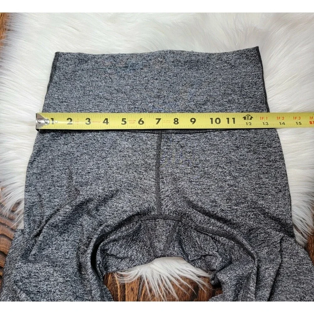 Lululemon High Rise Wunder Under Leggings Women's Size 6 Heather Gray 25